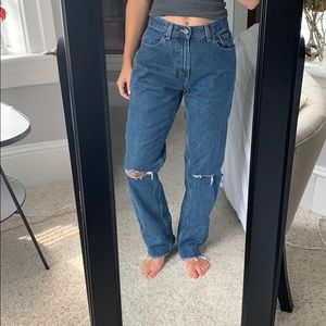 Vintage high waisted L.L. Bean jeans (size 25)